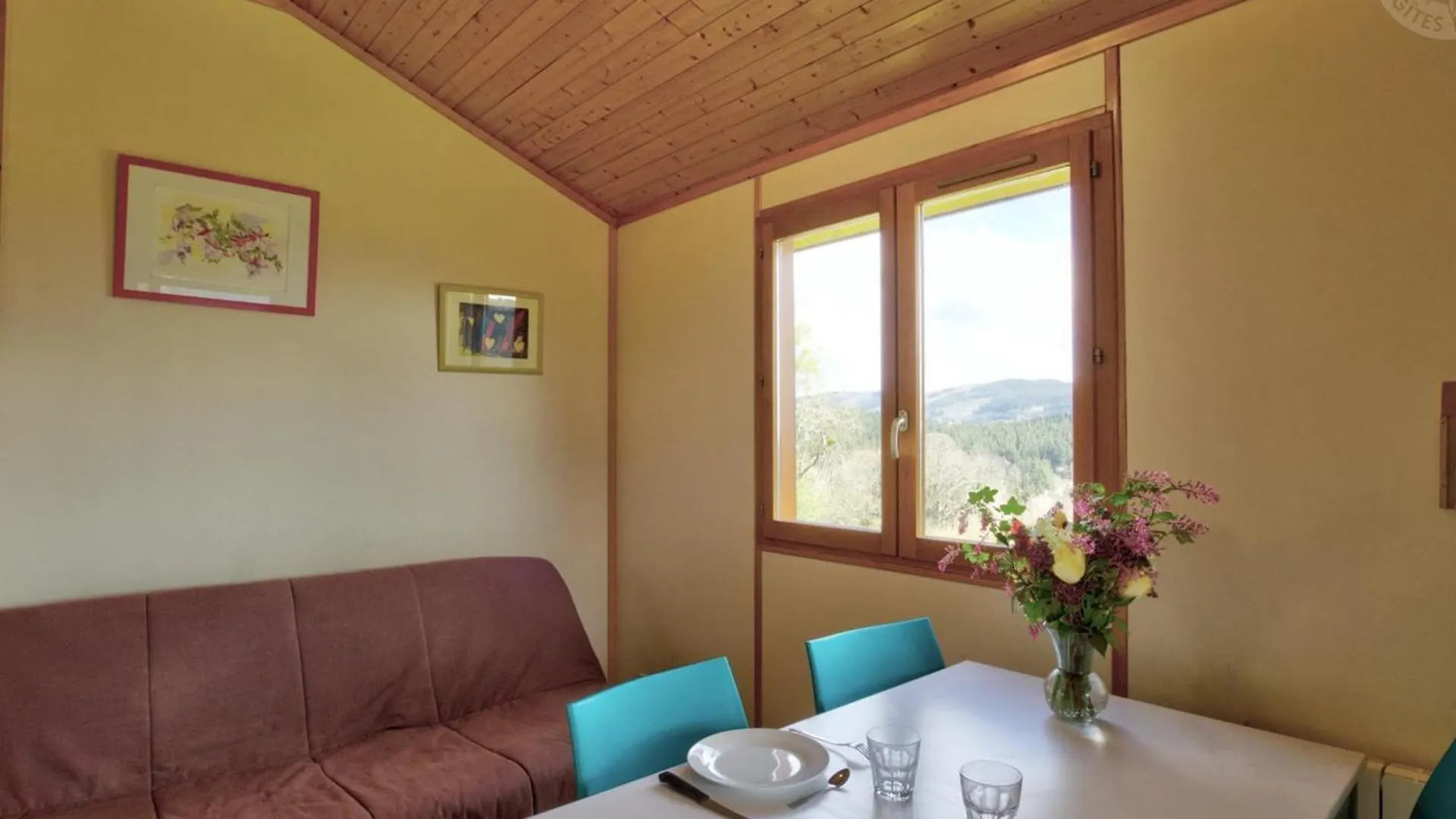 Charmant Chalet 35M², 2 Ch, Terrasse Privee, Activites Nature Aux Monts De La Madeleine, Animaux Ok - Fr-1-496-240 Saint-Rirand